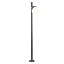 REDO Magnus sötétszürke LED kültéri állólámpa (RED-90557) LED 1 izzós IP54 kültéri világítás