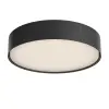 REDO Nox fekete-fehér vízvédett LED kültéri mennyezeti lámpa (RED-91048-DALI) LED 1 izzós IP65