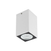 REDO Quad fehér vízvédett LED kültéri mennyezeti lámpa (RED-90819) LED 1 izzós IP65
