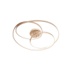 Redo Smarter Centrix bronz LED mennyezeti lámpa (RED-01-2974) LED 1 izzós IP20