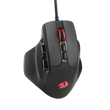 Redragon M806 Bullseye RGB Vezetékes Gaming Egér - Fekete (M806RGB) egér