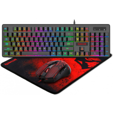 Redragon S107 Gaming Combo 3 in 1 Black HU billentyűzet