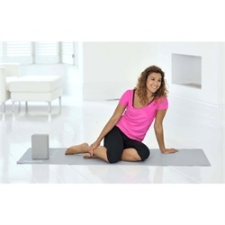 Reebok Yoga szett , jóga kocka , jóga pánt és szőnyeg szürke színű jóga felszerelés