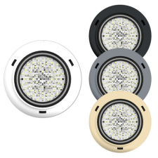Reflektor MIDI-Clicker fóliás antracit SMD 72 WHITE LED 11W medence kiegészítő
