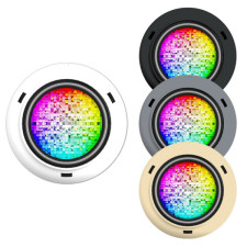 Reflektor MIDI-Clicker fóliás szürke SMD 72 RGB LED 8W medence kiegészítő