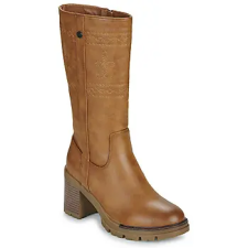 Refresh Magas sarkú csizmák 172968-CAMEL Barna 40 női csizma, bakancs