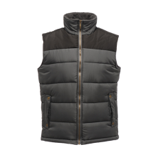 Regatta ALTOONA steppelt vízlepergető férfi mellény, RETRA806, Seal Grey/Black-S