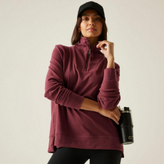 Regatta Demmi Half Zip Női polár felső bordó