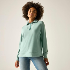 Regatta Demmi Half Zip Női polár felső zöld