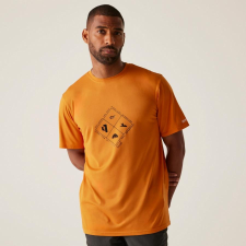 Regatta Fingal Stretch Férfi gyorsan száradó póló narancs férfi póló