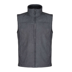 Regatta FLUX férfi softshell mellény, RETRA788, Marl Grey/Black-M