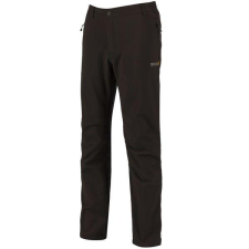 Regatta Geo Softshell II Férfi softshell nadrág hosszabb szárhossz fekete férfi nadrág