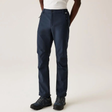 Regatta Geo Softshell II Férfi softshell nadrág rövidebb szárhossz kék férfi nadrág