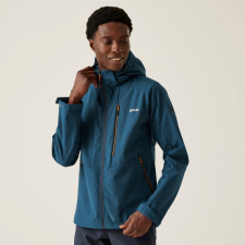 Regatta Hewitts X Férfi softshell kabát 10.000 mm vízálló kék férfi kabát, dzseki