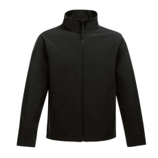 Regatta két rétegű, vízlepergető férfi softshell dzseki, RETRA628, Black/Black-M