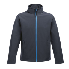 Regatta két rétegű, vízlepergető férfi softshell dzseki, RETRA628, Navy/French Blue-S