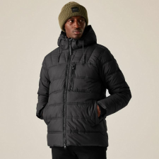 Regatta Leeshaw Férfi extra meleg kabát fekete férfi kabát, dzseki