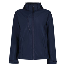 Regatta levehető kapucnis, 3 rétegű férfi softshell kabát, RETRA701, Navy/Navy-M