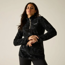 Regatta Margot 1/4 zip Női polár felső fekete női pulóver, kardigán