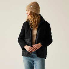 Regatta Mikayla Női bélelt polárkabát fekete