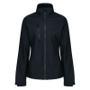 Regatta Női 3 rétegű vízlepergető softshell dzseki, RETRA613, Black/Black-16