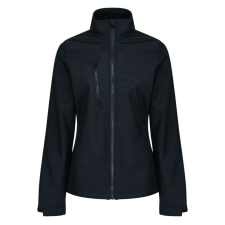 Regatta Női 3 rétegű vízlepergető softshell dzseki, RETRA613, Black/Black-16 női dzseki, kabát