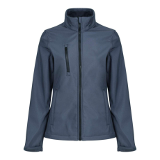Regatta Női 3 rétegű vízlepergető softshell dzseki, RETRA613, Seal Grey/Black-12