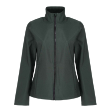 Regatta Női két rétegű, vízlepergető softshell dzseki, RETRA629, Dk Spruce/Black-3XL női dzseki, kabát