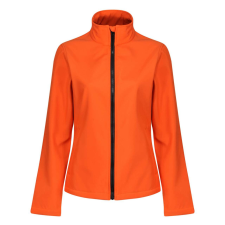 Regatta Női két rétegű, vízlepergető softshell dzseki, RETRA629, Magma/Black-L női dzseki, kabát