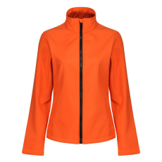 Regatta Női két rétegű, vízlepergető softshell dzseki, RETRA629, Magma/Black-XL