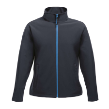 Regatta Női két rétegű, vízlepergető softshell dzseki, RETRA629, Navy/French Blue-L női dzseki, kabát