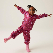 Regatta Peppa Pack It Jkt gyerek esőkabát 5.000 mm fehér gyerek kabát, dzseki