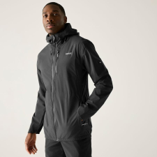 Regatta Radler Férfi esőkabát 20000 mm vízálló fekete férfi kabát, dzseki