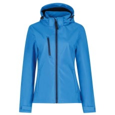 Regatta RETRA702 WOMEN'S VENTURER 3 LAYER HOODED PRINTABLE SOFTSHELL JACKET 10