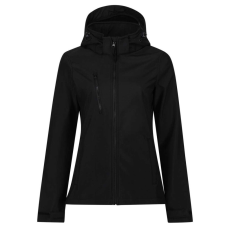 Regatta RETRA702 WOMEN&- 039;S VENTURER 3 LAYER HOODED PRINTABLE SOFTSHELL JACKET 10