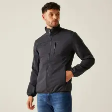 Regatta Romain Férfi softshell kabát fekete férfi kabát, dzseki
