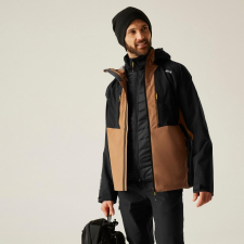 Regatta Sacramento Férfi 3in1 kabát 20.000 mm fekete férfi kabát, dzseki