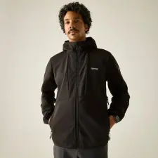 Regatta Tredmoor Férfi softshell kabát fekete férfi kabát, dzseki