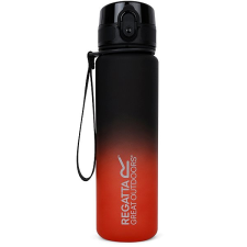 Regatta Tritan Flip Bottle 0,6 l, fekete-piros kulacs, kulacstartó