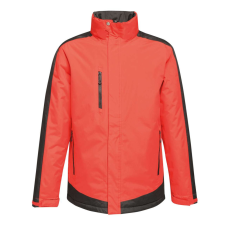 Regatta vízálló, szigetelt, rejtett kapucnis férfi kabát, RETRA312, Classic Red/Black-XS férfi kabát, dzseki