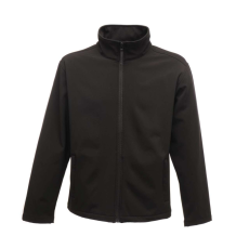 Regatta vízlepergető 2 rétegű sztrecs softshell dzseki, RETRA680, Black/Black-XL