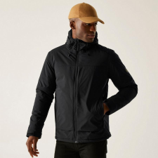 Regatta Winsar Férfi 15000 mm bélelt kabát fekete férfi kabát, dzseki