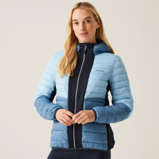 Regatta WmnHoodLeedreHybr Női pehelykönnyû dzseki kék