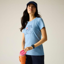 Regatta WnsFingalStretch Női gyorsan száradó felső kék női póló