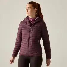 Regatta Womens Lightfell Női bélelt steppelt kabát bordó női dzseki, kabát