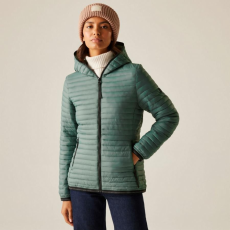 Regatta Womens Rigain Női steppelt kabát zöld