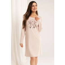 Regina Bethy hálóing, bézs, álomfogóval XXL