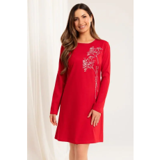 Regina Sometimes hálóing, piros, hosszú ujjú XXL