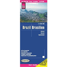 Reise Know-How Brazília autós térkép, Brazília térkép Reise 1:3 850 000 térkép