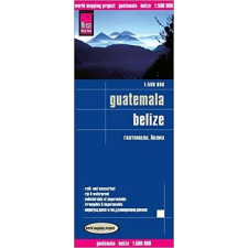 Reise Know-How Guatemala, Belize térkép Reise 2014 1:500 000 térkép